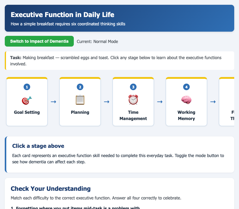 Executive Function in Daily Life